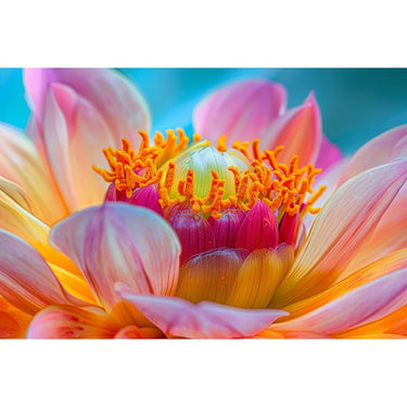 Large Tropical Painting Wall Art